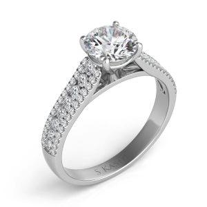 White Gold Engagement Ring