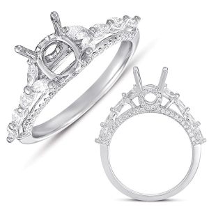White Gold Engagement Ring