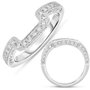 White Gold Wedding Band