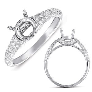 White Gold Engagement Ring