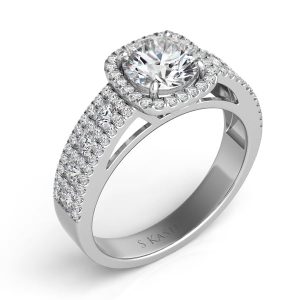 White Gold Engagement Ring