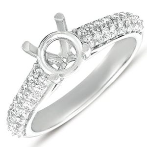 White Gold Engagement Ring