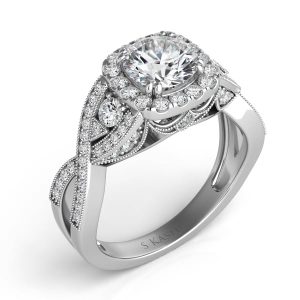 White Gold Engagement Ring