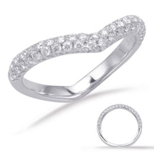 White Gold Matching Band