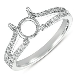 White Gold Engagement Ring
