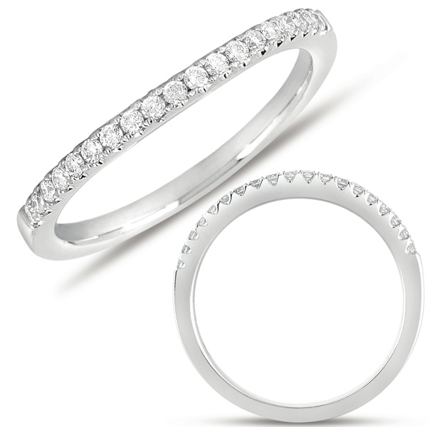 White Gold Wedding Band