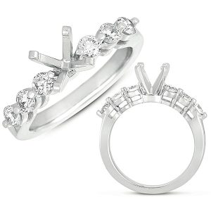White Gold Engagement Ring