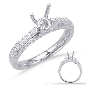 White Gold Engagement Ring