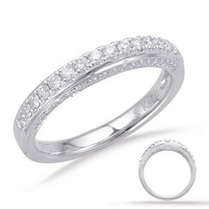 White Gold Matching Band