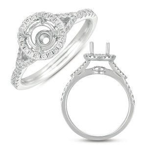White Gold Engagement Ring