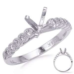 White Gold Engagement Ring