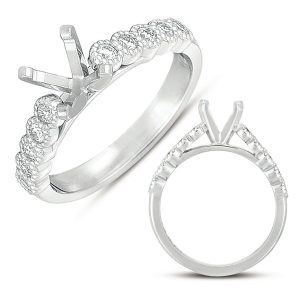 White Gold Engagement Ring