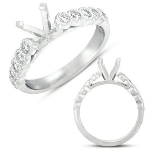 White Gold Engagement Ring
