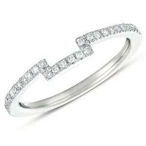 White Gold Matching Band