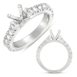 White Gold Engagement Ring