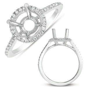 White Gold Engagement Ring