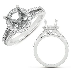 White Gold Engagement Ring