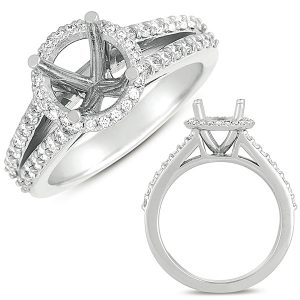 White Gold Engagement Ring