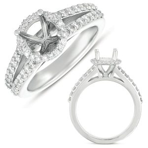 White Gold Engagement Ring