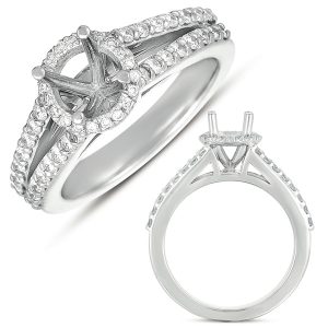 White Gold Engagement Ring