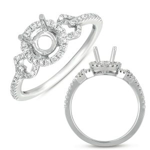 White Gold Engagement Ring