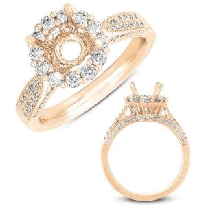 Rose Gold Engagement Ring