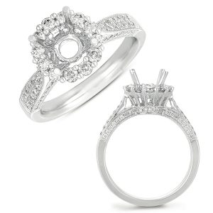 White Gold Engagement Ring