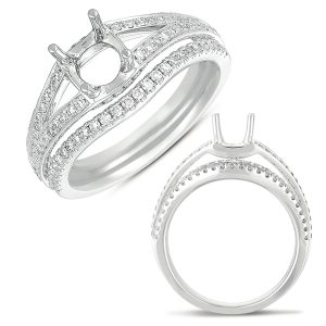 White Gold Engagement Ring