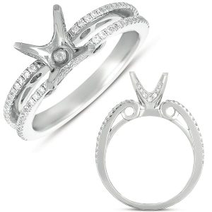 White Gold Engagement Ring