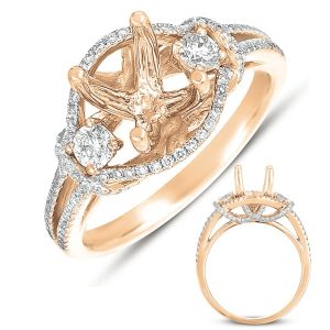 Rose Gold Engagement Ring
