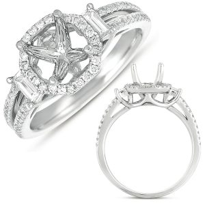 White Gold Engagement Ring