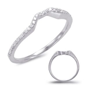 White Gold Wedding Band