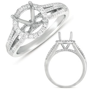 White Gold Engagement Ring