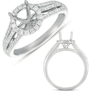 White Gold Engagement Ring