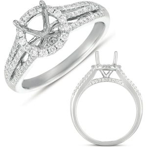 White Gold Engagement Ring