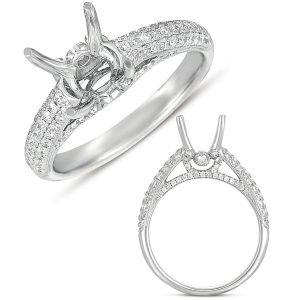 White Gold Engagement Ring