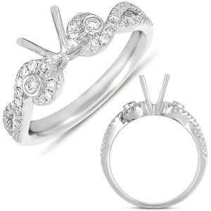 White Gold Engagement Ring