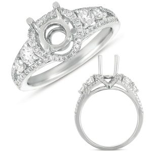 White Gold Engagement Ring