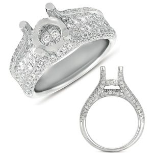 White Gold Engagement Ring