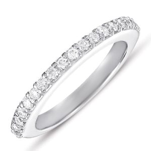 White Gold Diamond Band