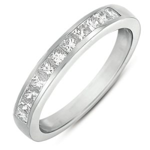 White Gold Matching Band