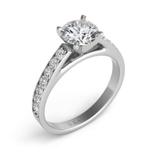 White Gold Engagement Ring