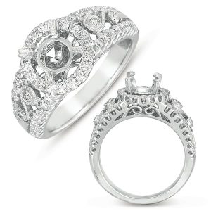White Gold Engagement Ring