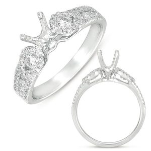 White Gold Engagement Ring