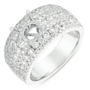 White Gold Engagement Ring