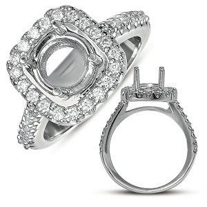 White Gold Engagement Ring