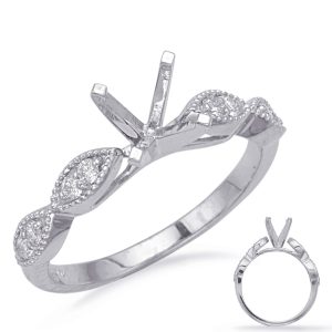 White Gold Engagement Ring