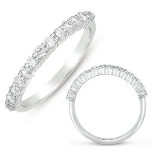 White Gold Matching Band
