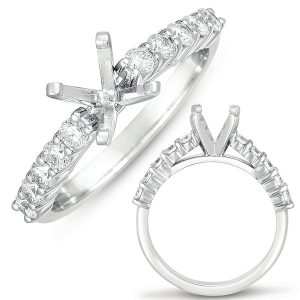 White Gold Engagement Ring
