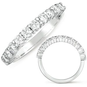 White Gold Matching Band